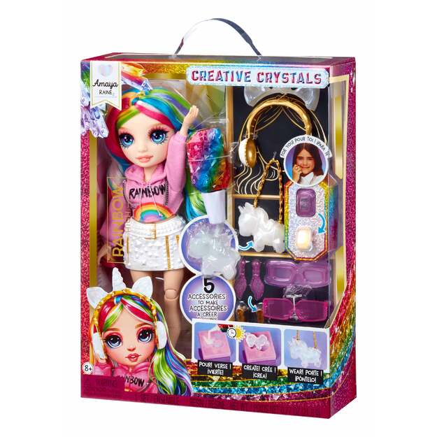 Vaivorykštės aukšti kristalai - Amaya Raine 2
