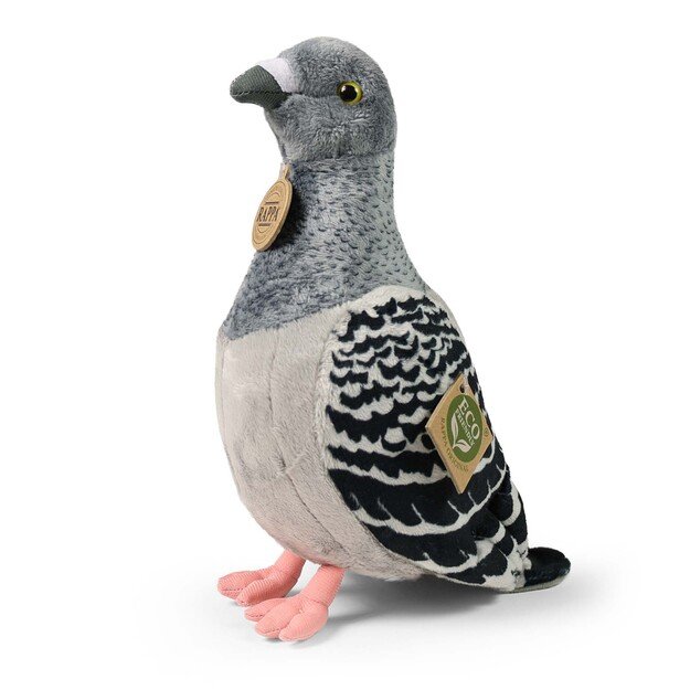 Plush pigeon 22 cm ECO-FRIENDLY