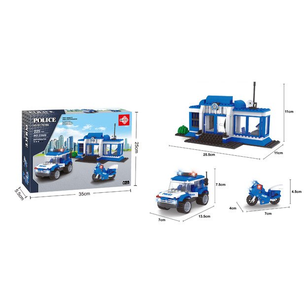 BLOXO policijos konstravimo rinkinys, 194 dalys 7