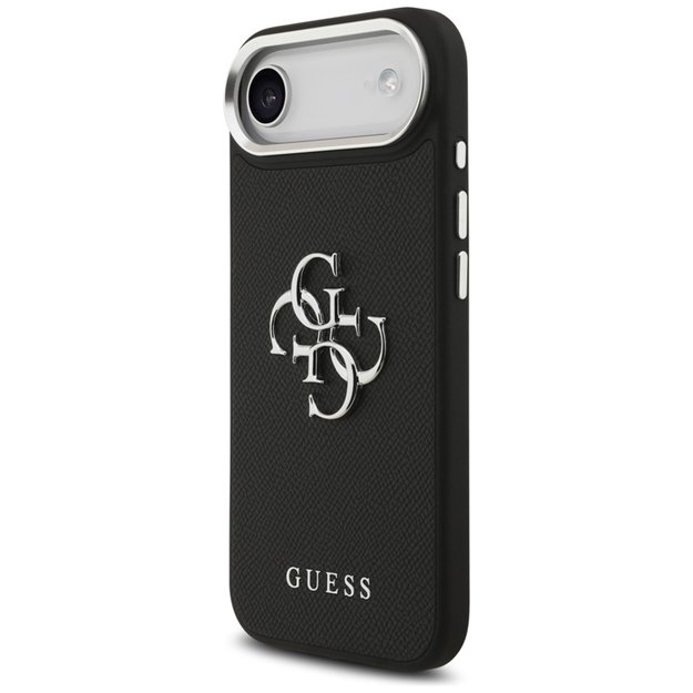 „Guess Grained Big 4G Classic Logo“ dėklas „iPhone Air“ (juodas) 4