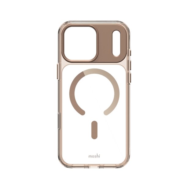 „Moshi iGlaze MagSafe“ dėklas „iPhone 17 Pro Max“ (tamsiai bronzinis) 3