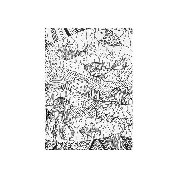 Anti-stress coloring pages Nature 2