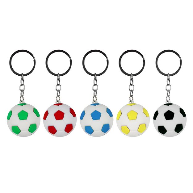 Keychain soccer ball mix colors 35 mm 3