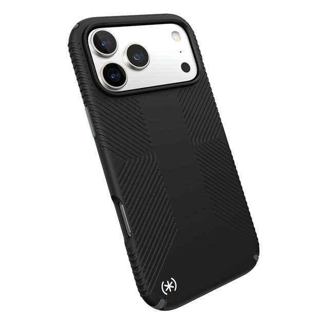 „Speck Presidio2 Grip MagSafe“ dėklas, skirtas „iPhone 17 Pro Max“ (juodas / pilkas / baltas) 3