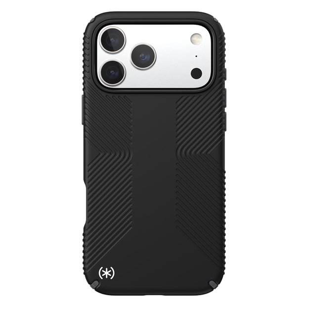 „Speck Presidio2 Grip MagSafe“ dėklas, skirtas „iPhone 17 Pro Max“ (juodas / pilkas / baltas) 4
