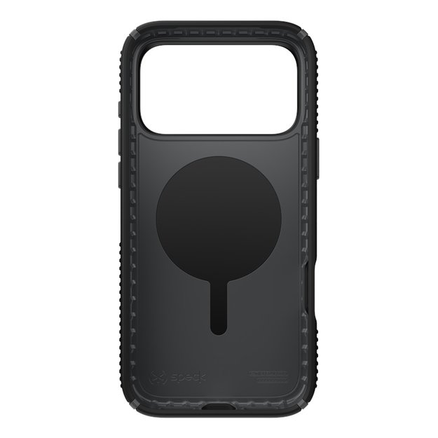 „Speck Presidio2 Grip MagSafe“ dėklas, skirtas „iPhone 17 Pro Max“ (juodas / pilkas / baltas) 9