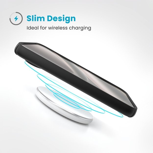 „Speck ImpactHero Slim“ – dėklas, skirtas „Google Pixel 10“ / „Google Pixel 10 Pro“ (juodas) 9