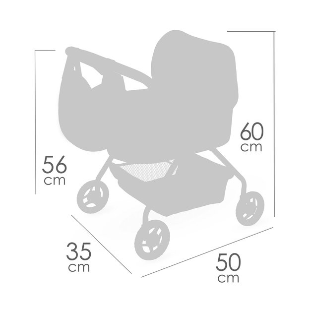 Vežimėlis DeCuevas 86074 Tulipe - 56 cm 9
