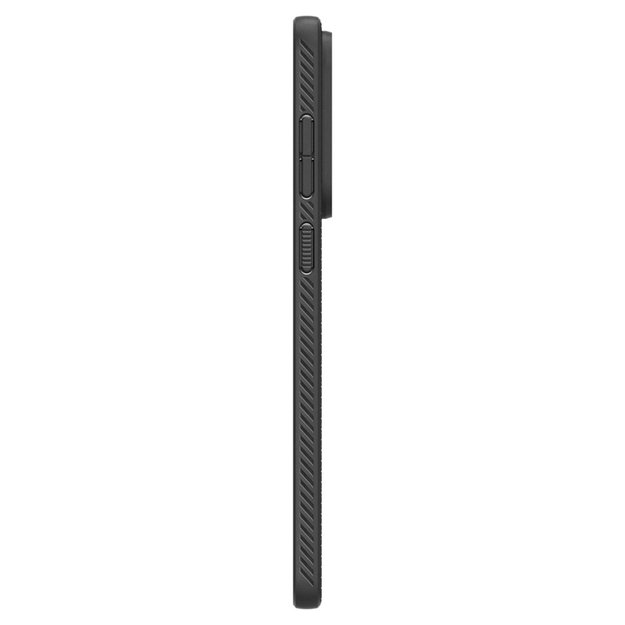 „Spigen Liquid Air“ – „Samsung Galaxy S25 Edge“ dėklas (matinis juodas) 7
