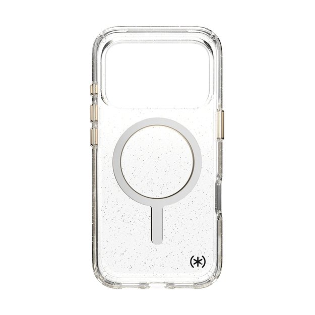 „Speck Presidio Lux MagSafe“ dėklas, skirtas „iPhone 17 Pro“ (blizgučiai / metalinis aukso spalvos) 9