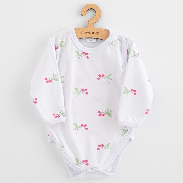 Kūdikio bodis New Baby Classic II aviečių spalvos, 62 (3-6 mėn.)