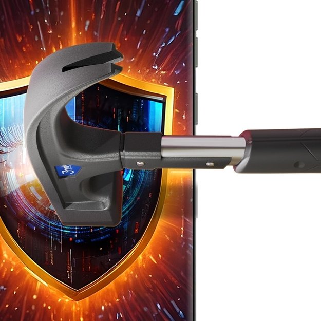 3mk Silky Matt Privacy - matinė privatumo plėvelė Motorola Edge 60 Pro telefonui 4