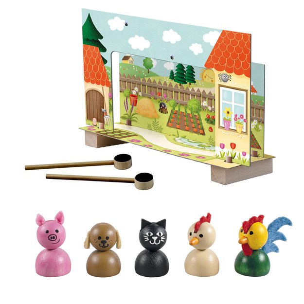 Magijos teatras Su gyvūnais pasakoje