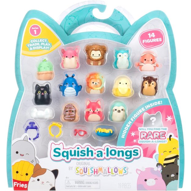Squish a longs set of 14 figures W1