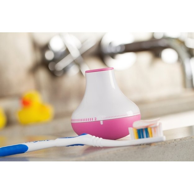 Keistas Bobble Brush – dantų valymo laikmatis su rankena (mėlyna) 8