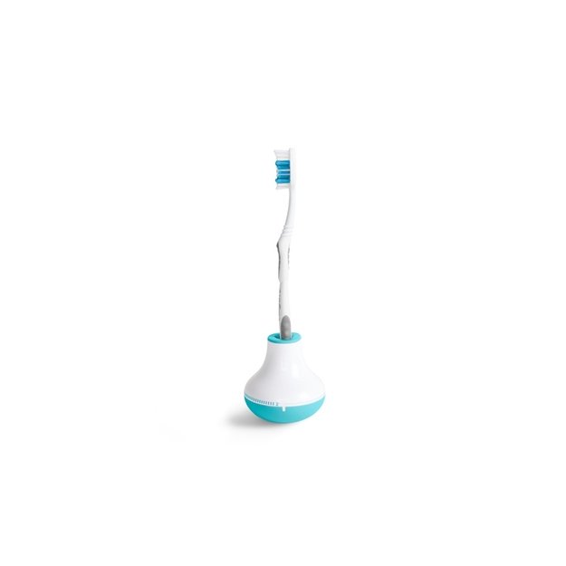 Keistas Bobble Brush – dantų valymo laikmatis su rankena (mėlyna) 5