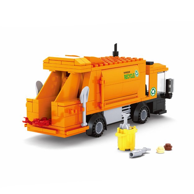 BLOXO šiukšliadėžės konstravimo rinkinys, 209 dalys 3