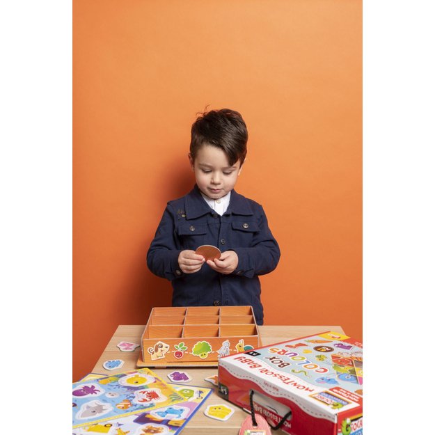 MONTESSORI KŪDIKIO DĖŽUTĖ - Spalvos 4