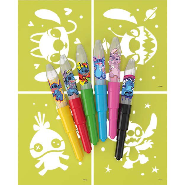 Lilo ir Stitch pūsti rašikliai 2