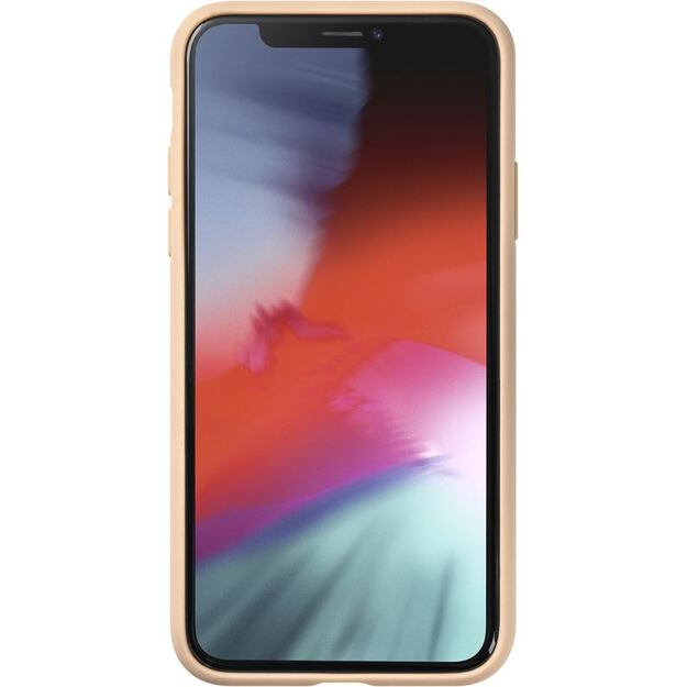 Laut PINNACLE – iPhone XR dėklas su natūralia mediena (Cherry Wood)