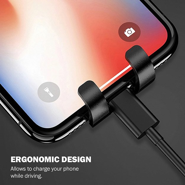 „Crong Gravity Auto-Clip“ automobilio laikiklis – „Gravity“ automobilio laikiklis 4,7–6,5 (juodas) 30