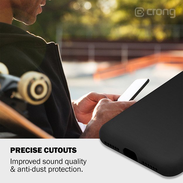 Crong Color Cover – lankstus dangtelis, skirtas iPhone 8/7 (mėlynas)