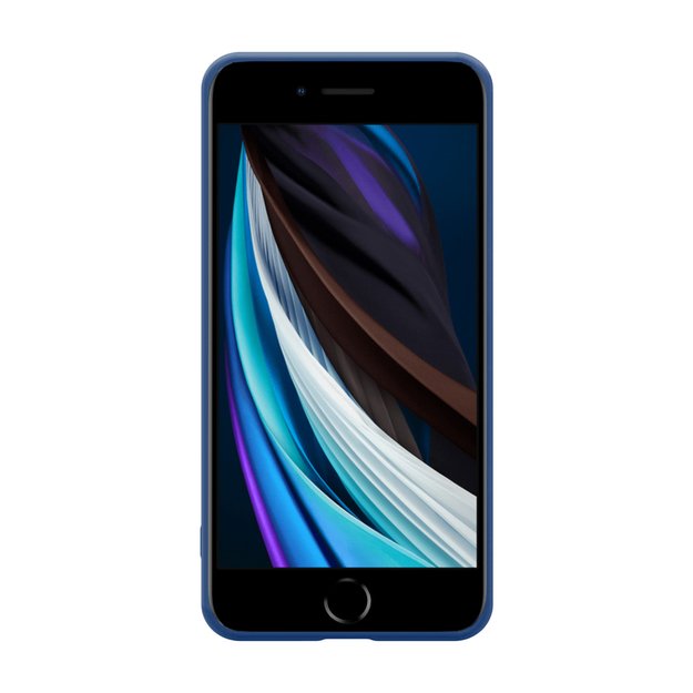 Crong Color Cover – lankstus dangtelis, skirtas iPhone 8/7 (mėlynas)