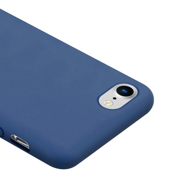 Crong Color Cover – lankstus dangtelis, skirtas iPhone 8/7 (mėlynas)