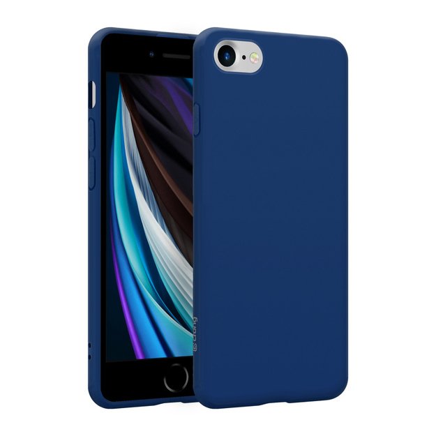Crong Color Cover – lankstus dangtelis, skirtas iPhone 8/7 (mėlynas)