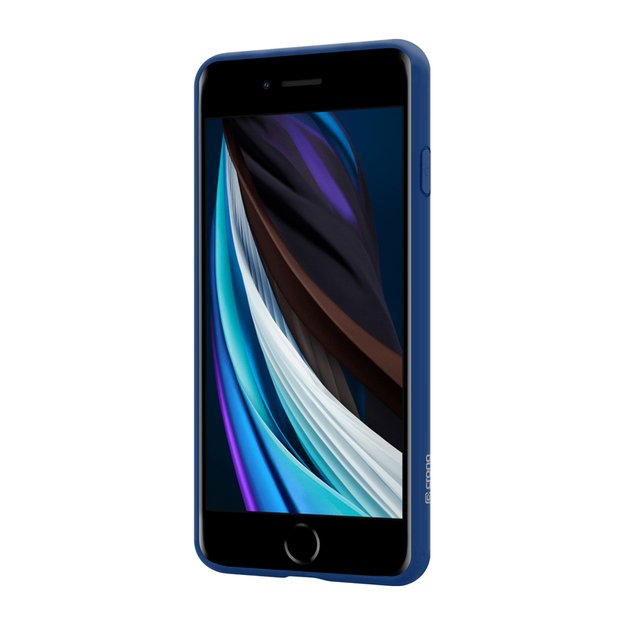 Crong Color Cover – lankstus dangtelis, skirtas iPhone 8/7 (mėlynas)