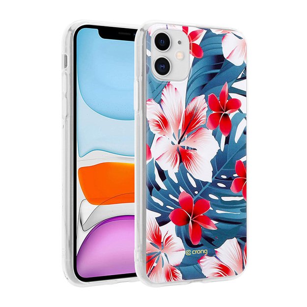 „Crong Flower Case“ – „iPhone 11“ dėklas (03 modelis)