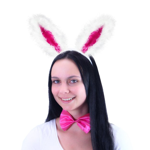the ears of a hare + bow tie