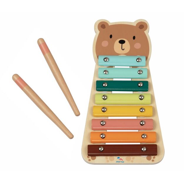 2Kids Toys Xylophone Teddy Bear