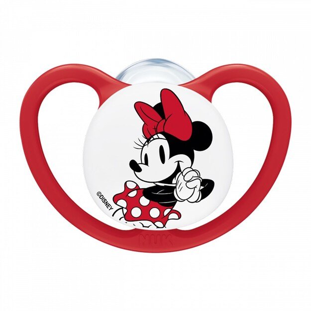 NUK Perfect Match Air Pacifier Disney Mickey Mouse 0&ndash;6 months red, 0-6 m