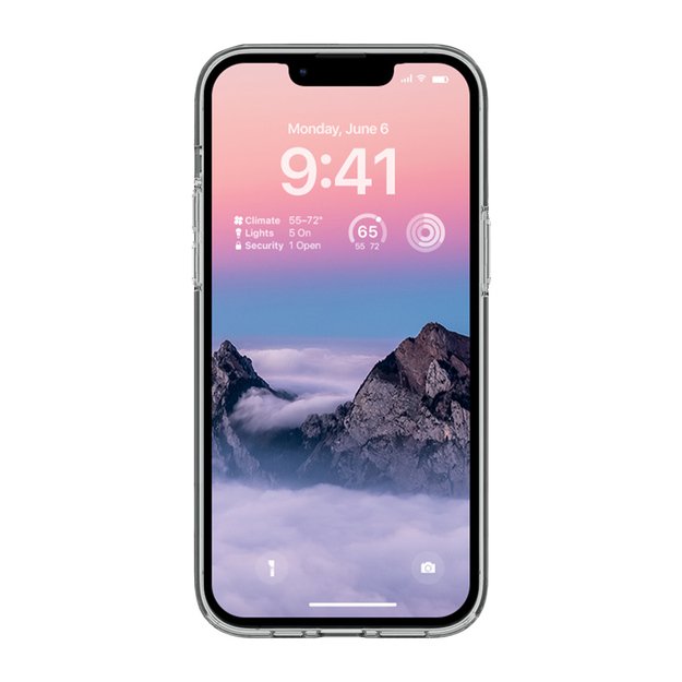 Crong Clear MAG Cover magnetinis dėklas, skirtas iPhone 14 Max (skaidrus) 11