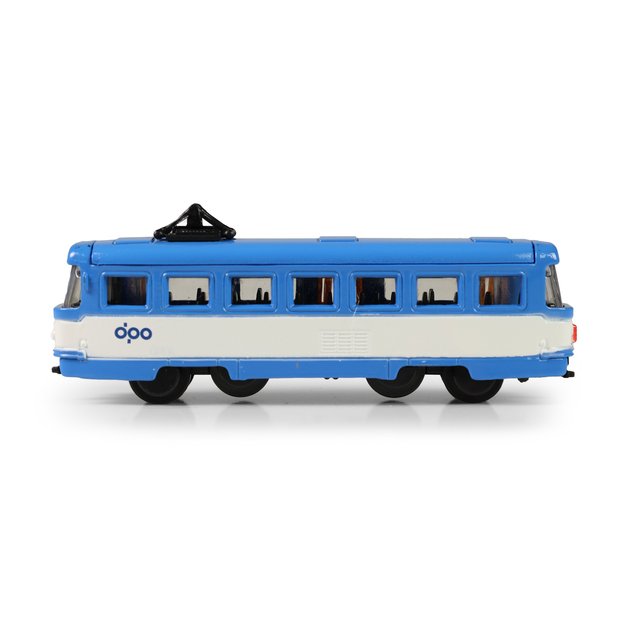 Metal tram mini DPO Ostrava 8.5 cm