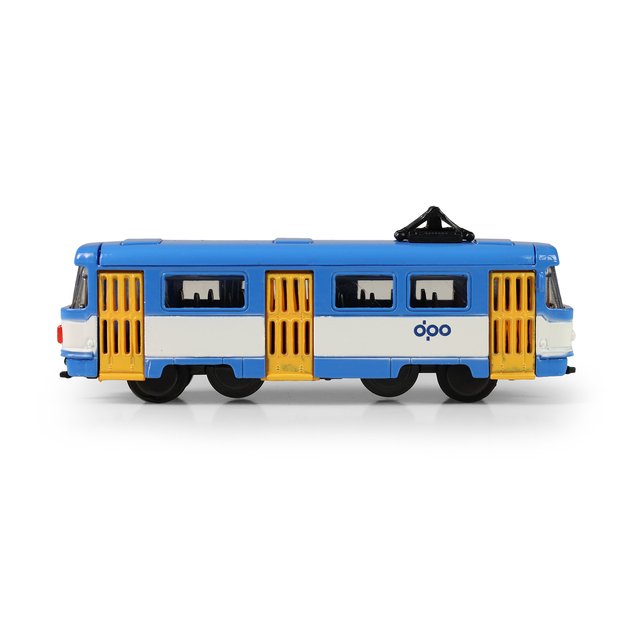 Metal tram mini DPO Ostrava 8.5 cm