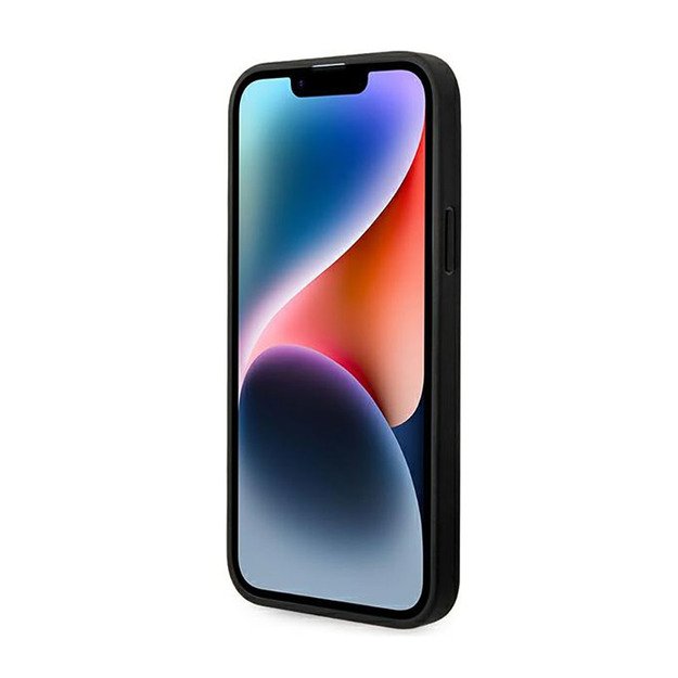 „Ferrari“ odiniai antspaudų šonai – „iPhone 14 Plus“ dėklas (juodas) 13