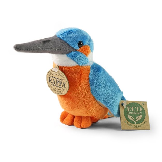 Plush kingfisher 12 cm ECO-FRIENDLY