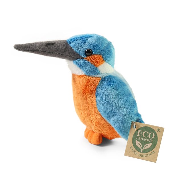 Plush kingfisher 12 cm ECO-FRIENDLY