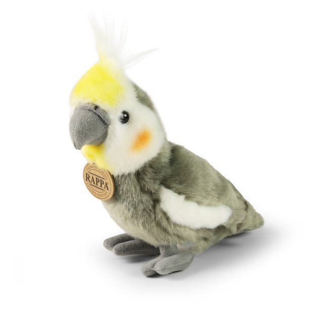 Plush parrot Cockateel 20 cm ECO-FRIENDLY