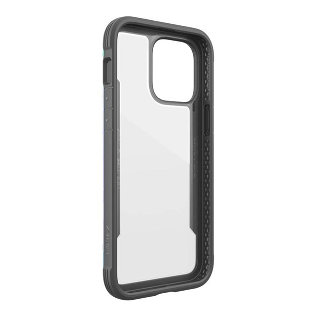 „X-Doria Raptic Shield“ – aliuminio dėklas, skirtas „iPhone 14 Pro Max“ (patikrintas kritimo metu, 3 m) (žaibuojantis) 14