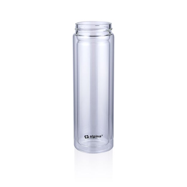 Alpina - terminio stiklo buteliukas (dvigubos sienelės) 450 ml 16