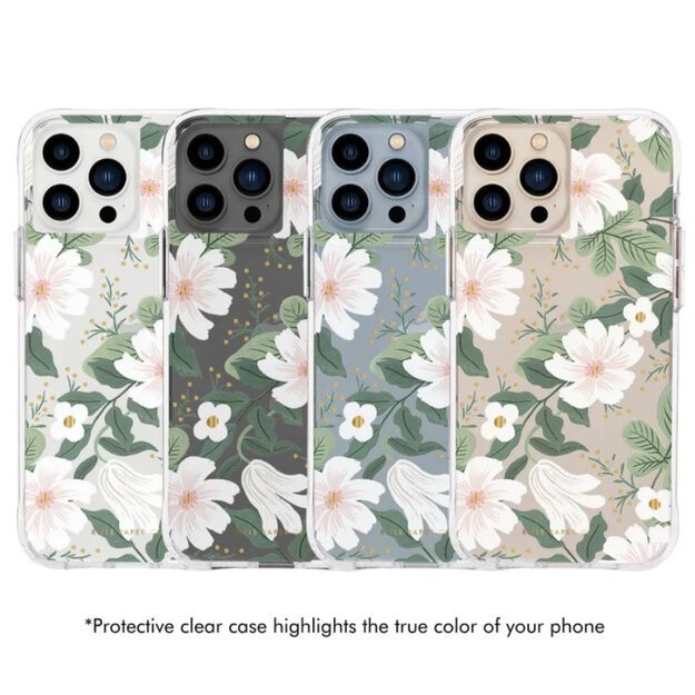 Skaidrus šautuvas – dėklas, skirtas iPhone 13 Pro (gluosnis) 12