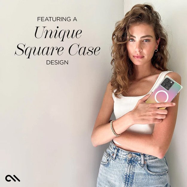 Case-Mate BLOX MagSafe – iPhone 15 Pro Max dėklas (Rainbow Frosting) 20