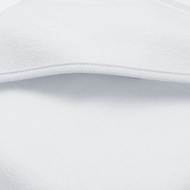 Baby terry towel with hood New Baby 100x100 cm white