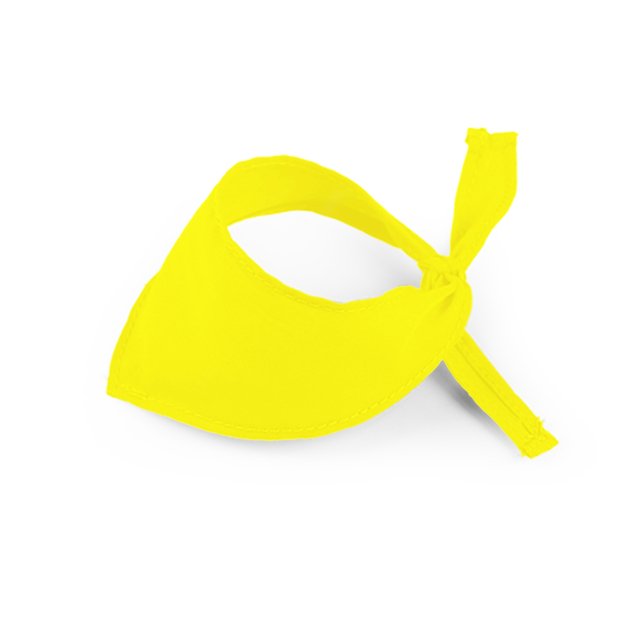 The scarf for plush - yellow