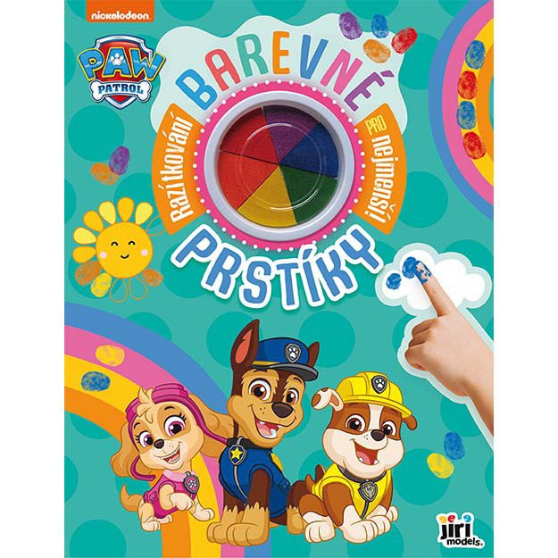 Paw Patrol colorful fingers
