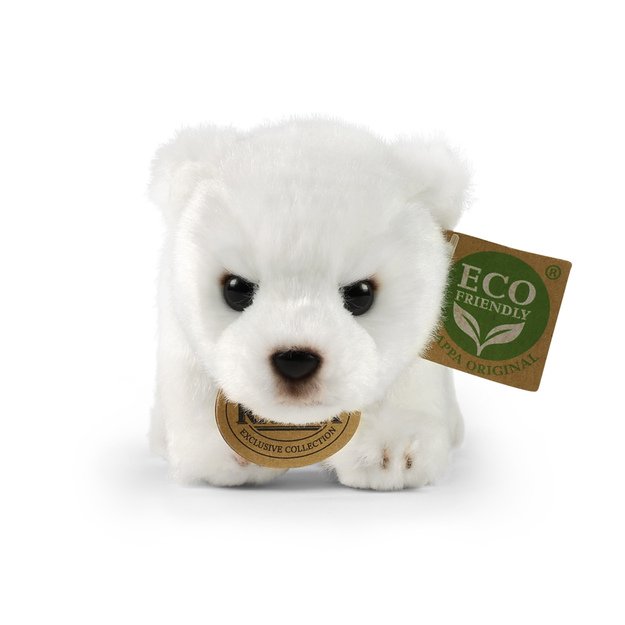 Plush polar bear 19 cm ECO-FRIENDLY