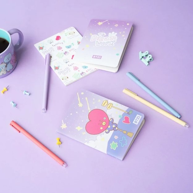 BT21 - Set of A6 notebooks TATA (3 pieces) 7